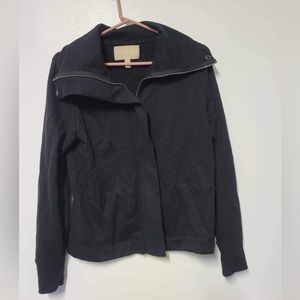 Banana Republic zip up jacket. Size M. Black.